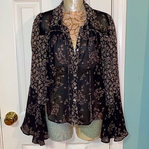 Floral Button-up Blouse from Free People